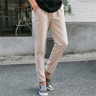 STYLEMAN Band-Waist Tapered Pants