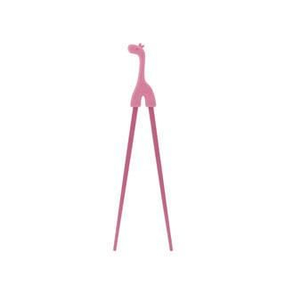 Lexington Silicone Giraffe Chopsticks Pink - One Size
