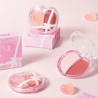 Rozo - Two-Tone Multi-Use Cream Blush - 3 Types H102# Miyama Sakura - 2.7G