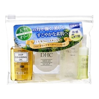 DHC - Olive Face Care Travel Set - Gesichtspflegeset in Reisegröße