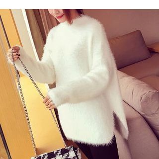 Octavia Furry Knit Top