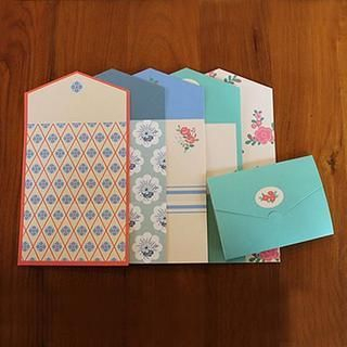 Zakka Set of 5: Greeting Cards