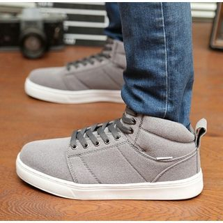 Easy Steps Fleece-lined High-top Sneakers