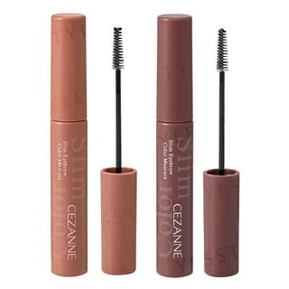 Cezanne - Slim Eyebrow Color Mascara C1 Pink Brown