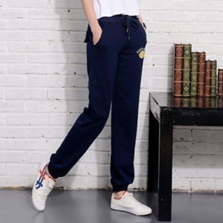 Lina Embroidered Sweatpants