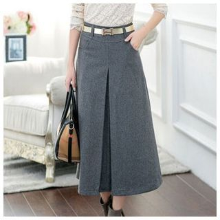 Fumiko Maxi Skirt with Belt