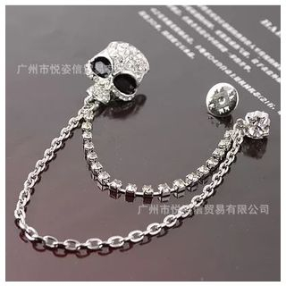 Trend Cool Alloy Skull Pattern Breastpin