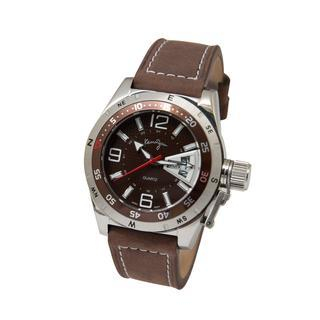 Kenny & co. Brown Quartz Watch with Leather Strap Brown - One Size