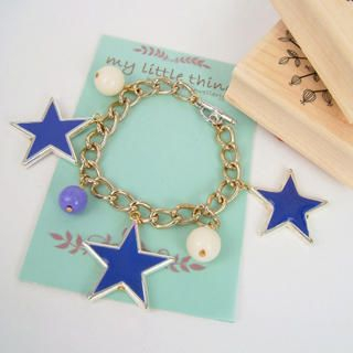 MyLittleThing Cute Purple Star Ball Beacelet