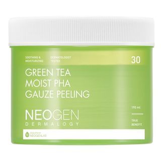 NEOGEN - Dermalogy Green Tea Moist PHA Gauze Peeling - Reinigungspads (Grüntee)