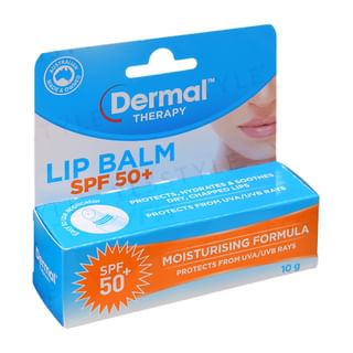 Dermal Therapy - Lip Balm Spf 50+ 10G