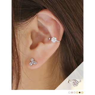 PINKROCKET Rhinestone Ear Cuff