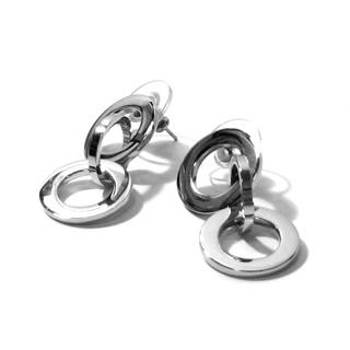 Kamsmak Links of Luster Earrings (3Rings)