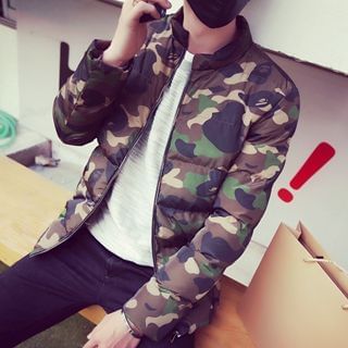 MEING Camouflage Padded Jacket
