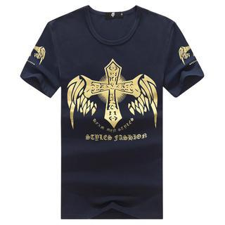 Alvicio Cross Print T-Shirt