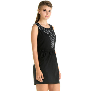 YesStyle Z Inset Lace V-Neck Sleeveless Dress