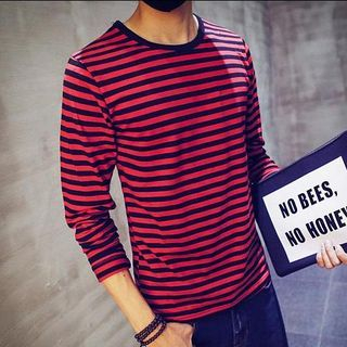 Soulcity Striped Long-Sleeve T-Shirt