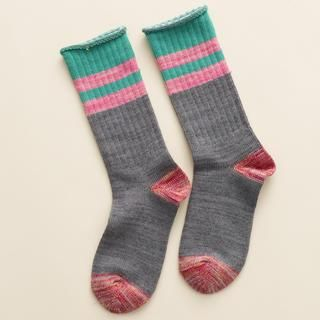 LA SHOP Striped Socks