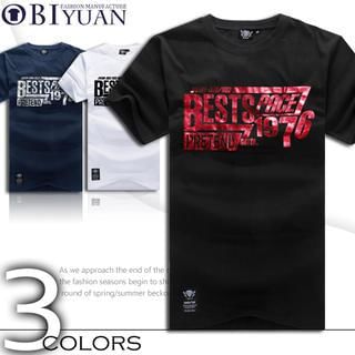 OBI YUAN Letter-Print T-Shirt