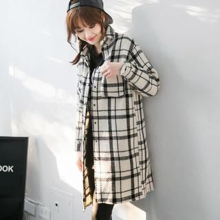 Tokyo Fashion Plaid Coat