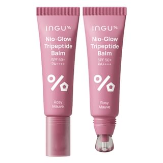 Ingu - Nio-Glow Tripeptide Balm Spf 50+ Pa++++ Rosy Mauve - 10Ml