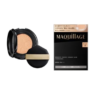 Shiseido - Maquillage Dramatic Essence Cushion Glow Spf 50+ Pa++++ 2 Ochre - 13G Refill