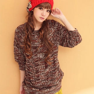 3/4-Sleeve Sweater