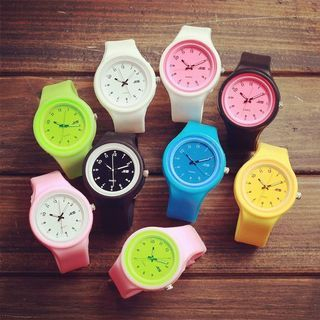 InShop Watches Jelly Strap Watch