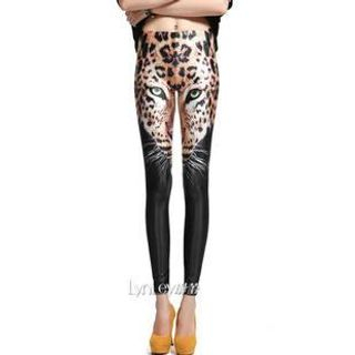 Lynley Leopard Print Leggings