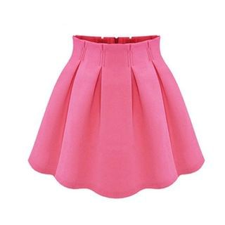 LITI Pleated Ruffle Skirt