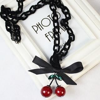 Ticoo Cherry Chain Necklace