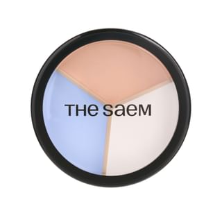 The Saem - Cover Perfection Triple Pot Concealer - 7 Types 2025 Version - #06 Blue Beige
