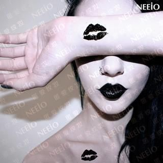 Neeio Waterproof Temporary Tattoo (Kiss) 1 sheet