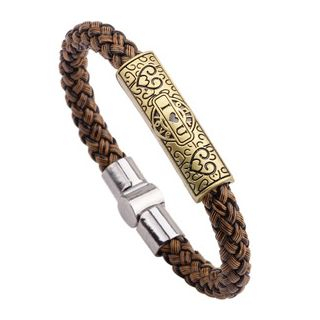 KINNO Metal Woven Bangle