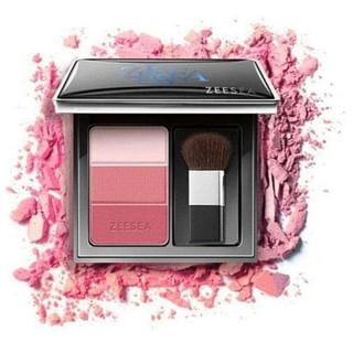 ZEESEA - 3 Color Concealer Blusher - 2 Colors #Midnight Rose - 5g