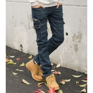 ABOKI Cargo Pocket Jeans