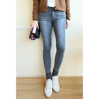 MOROCOCO Washed Skinny Jeans