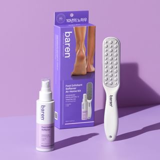 Baren - Foot Exfoliant Softener At-Home Kit 2025 Version - 2 Pcs