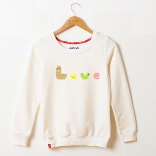 Onoza Fleece-Lined Printed Pullover