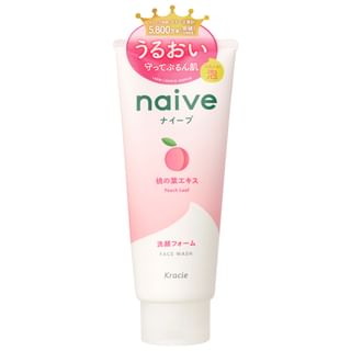 Kracie - Naive Peach Leaf Face Wash - Gesichtsreiniger