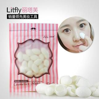 Litfly Natural Silkworm Cocoon Facial Cleanser Balls (25 pcs) 25 pcs