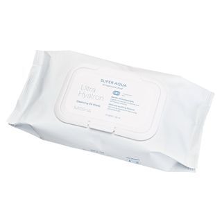 MISSHA - Super Aqua Ultra Hyalron Cleansing Oil Wipes JUMBO 70 sheets