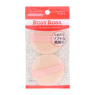 Chantilly - Rosy Rosa Flocky Puff N 2 pcs