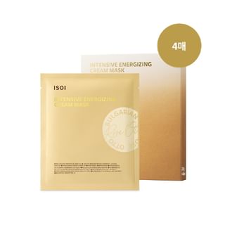 Isoi - Intensive Energizing Cream Mask Set 2024 Version - 20Ml X 4 Pcs