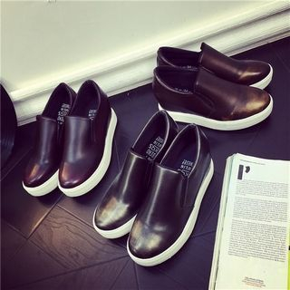 Hipsole Wedge Loafers