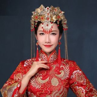 Luxury Style Chinese Bridal Headpiece