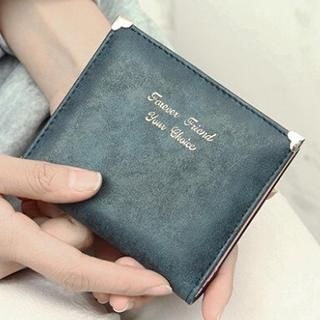 SUOAI Faux-Leather Lettering Wallet