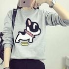Dog Printed Pullover от YesStyle.com INT Dog Printed Pullover от YesStyle.com INT