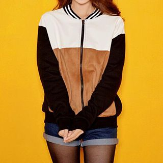 Jolly Club Color-Block Zip-up