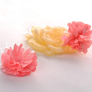 Fit-to-Kill Pink Flower Earrings  Pink - One Size